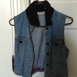 jean vest